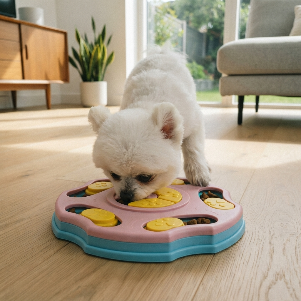 Interactive Slow Feeder Puzzle for Dogs