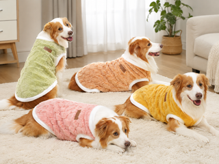 Warm Flannel Dog Sweater