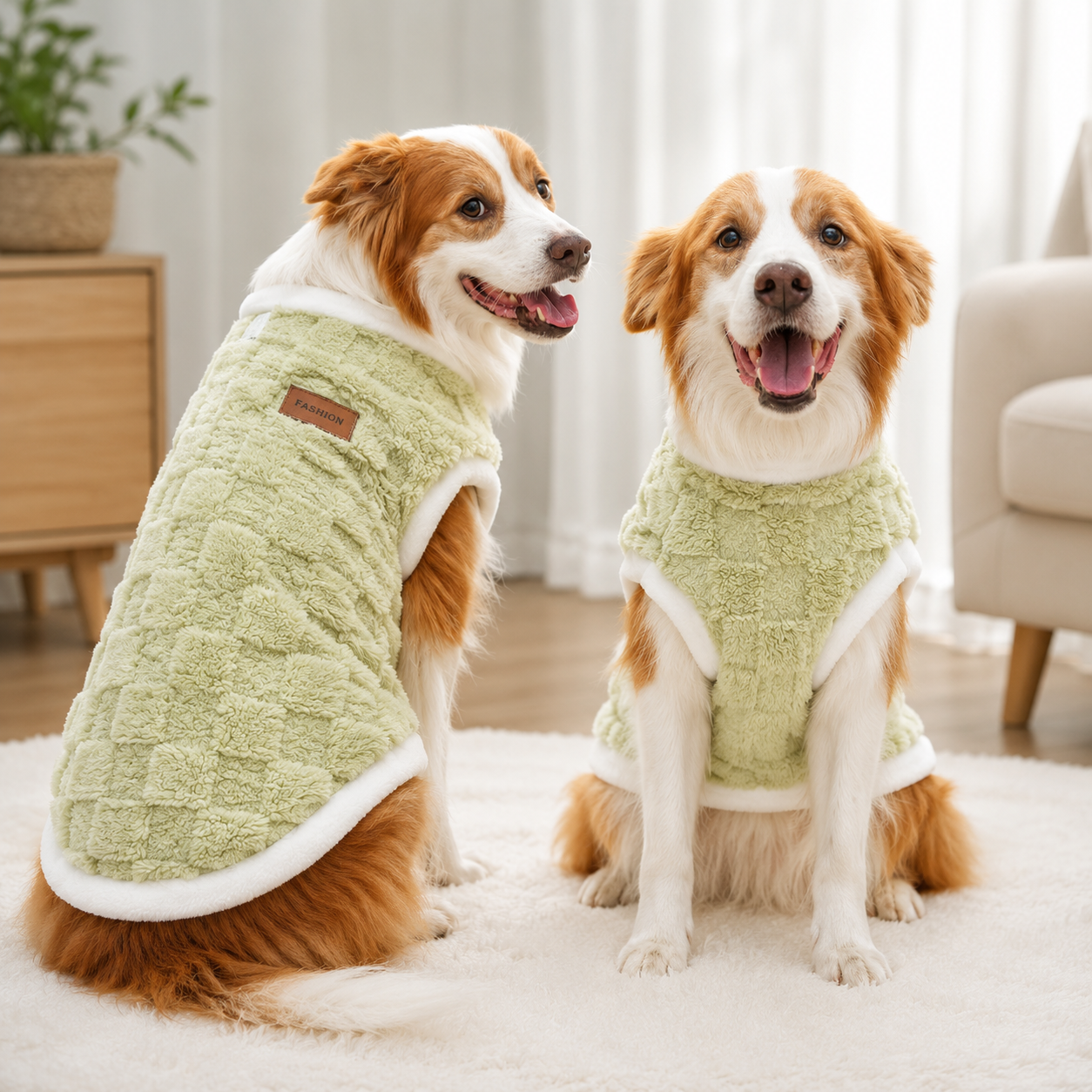 Warm Flannel Dog Sweater