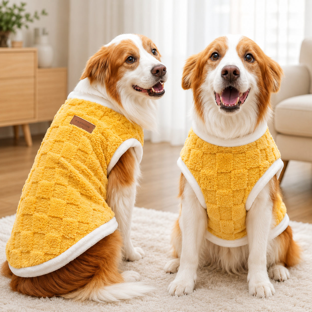 Warm Flannel Dog Sweater