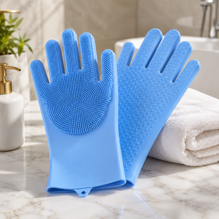Pet Grooming Bathing Gloves