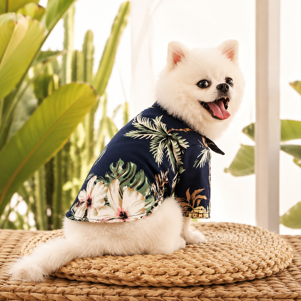 Hawaiian Summer Dog Shirt