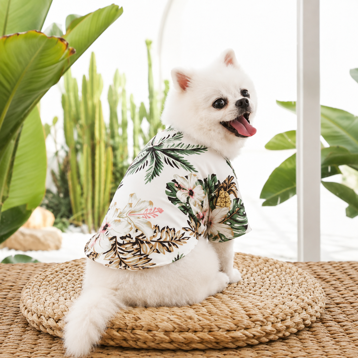 Hawaiian Summer Dog Shirt