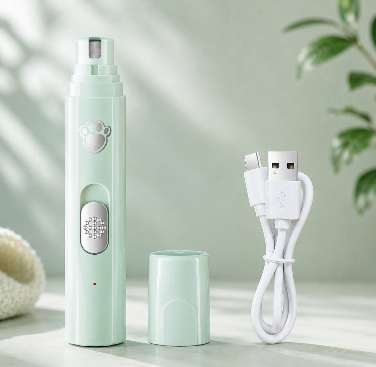 USB Rechargeable Electric Pet Nail Grinder