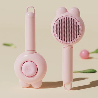 Self-Cleaning Pet Brush for Dogs & Cats