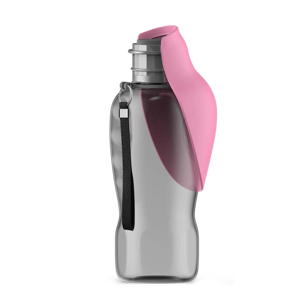 800ml Portable Pet Water Bottle for Dogs & Cats