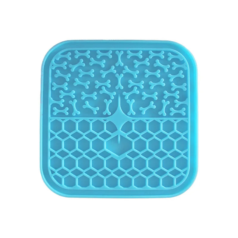 Silicone Slow Feeder Lick Mat for Dogs & Cats