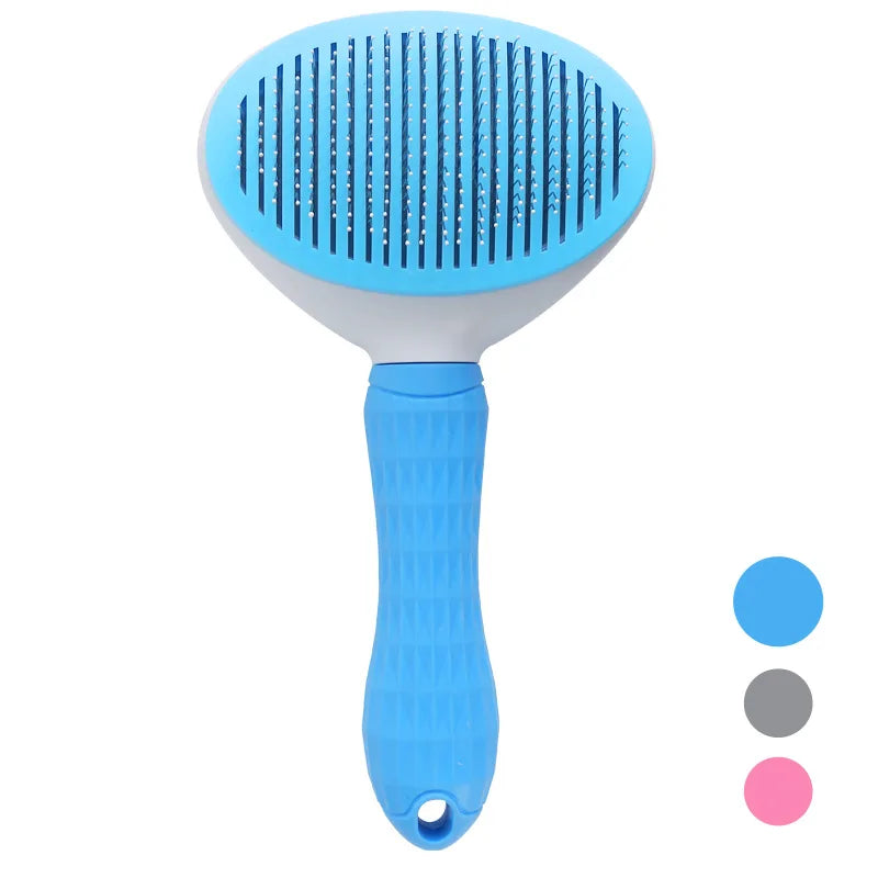 Self-Cleaning Slicker Brush for Dogs & Cats