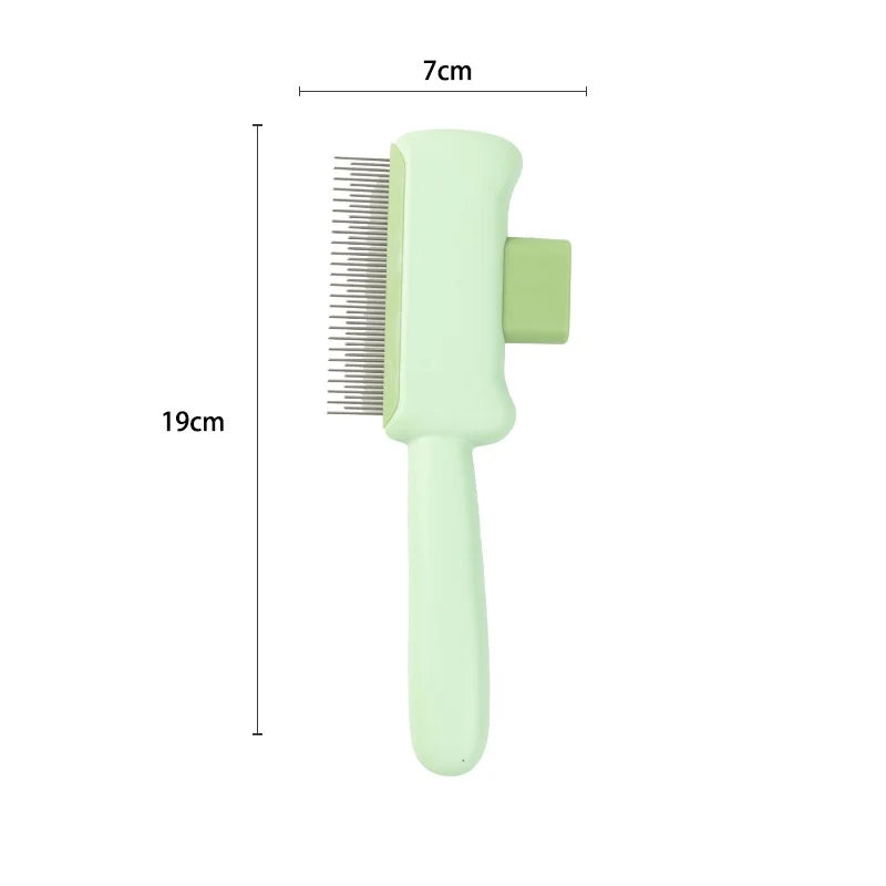 Self-Cleaning Pet Brush for Dogs & Cats