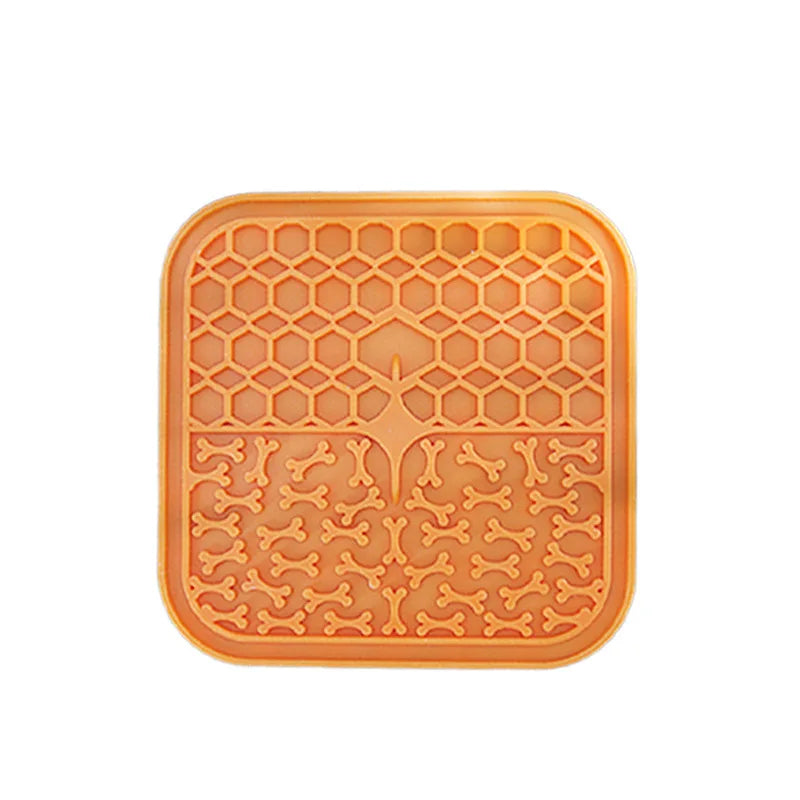 Silicone Slow Feeder Lick Mat for Dogs & Cats