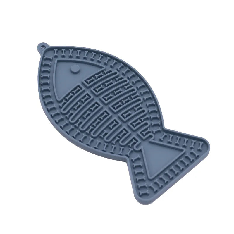 Silicone Slow Feeder Lick Mat for Dogs & Cats