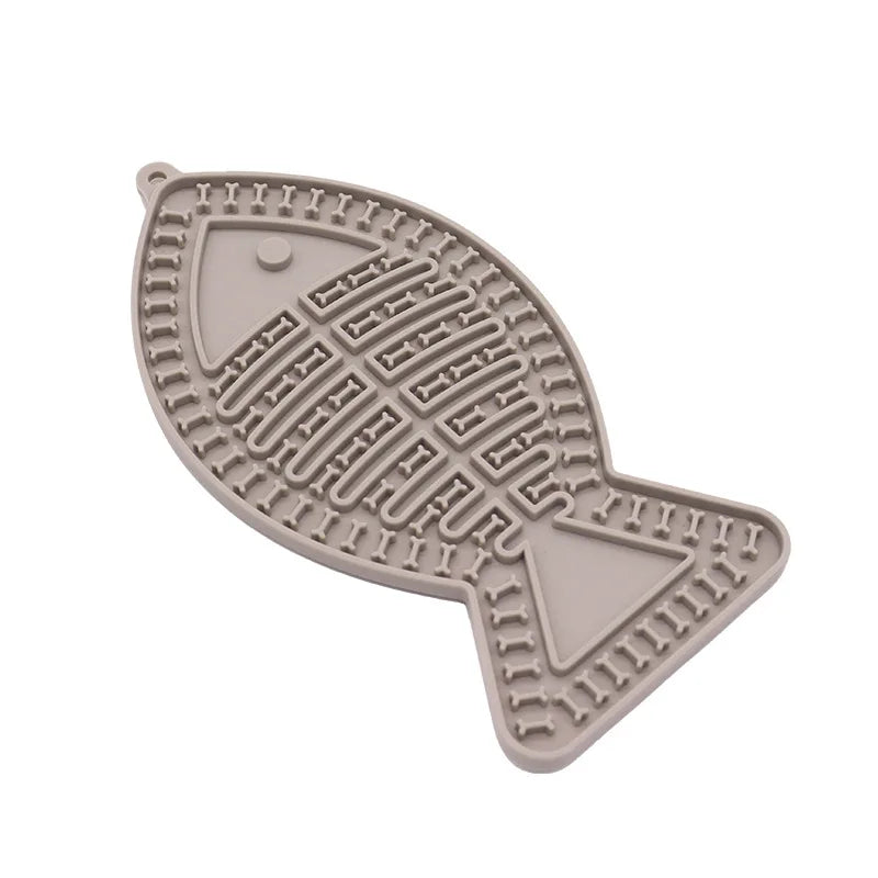 Silicone Slow Feeder Lick Mat for Dogs & Cats