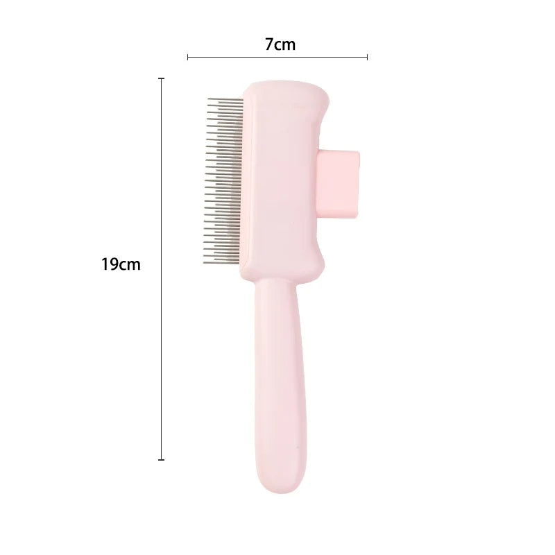 Self-Cleaning Pet Brush for Dogs & Cats