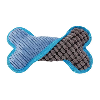 Plush Squeaky Bone Dog Toy