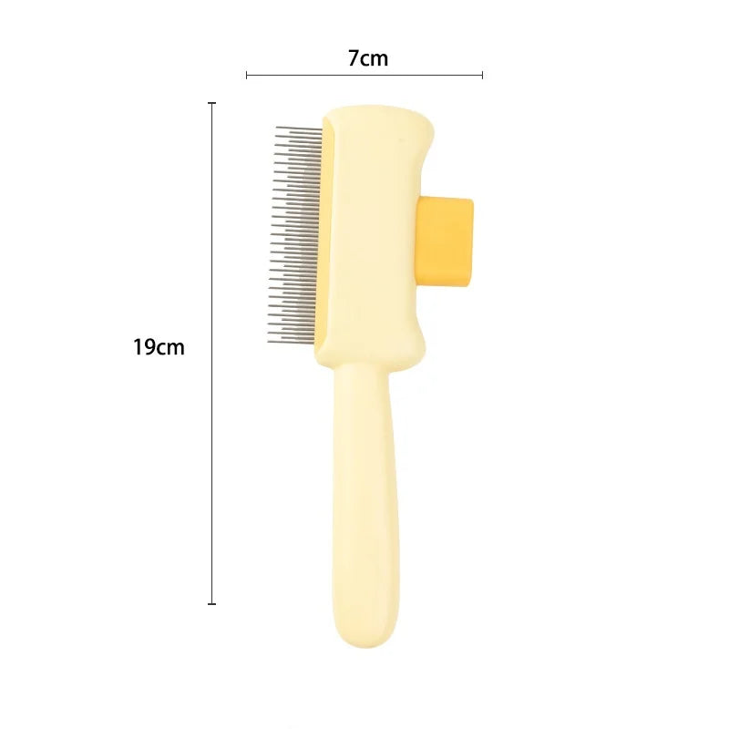 Self-Cleaning Pet Brush for Dogs & Cats