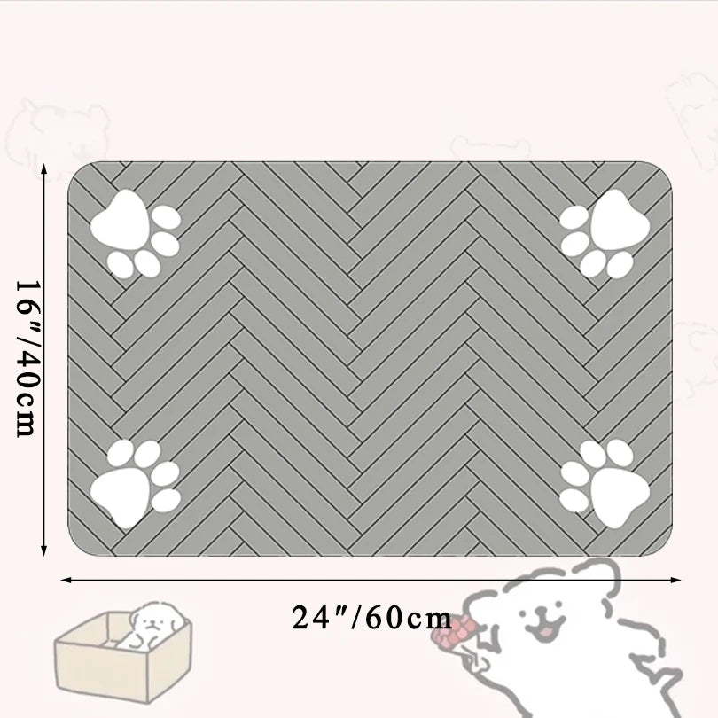 Waterproof Absorbent Pet Feeding Mat