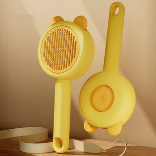 Self-Cleaning Pet Brush for Dogs & Cats