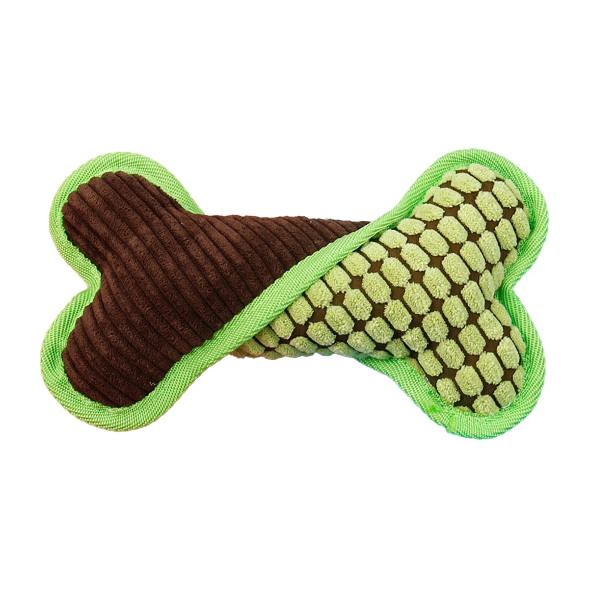 Plush Squeaky Bone Dog Toy