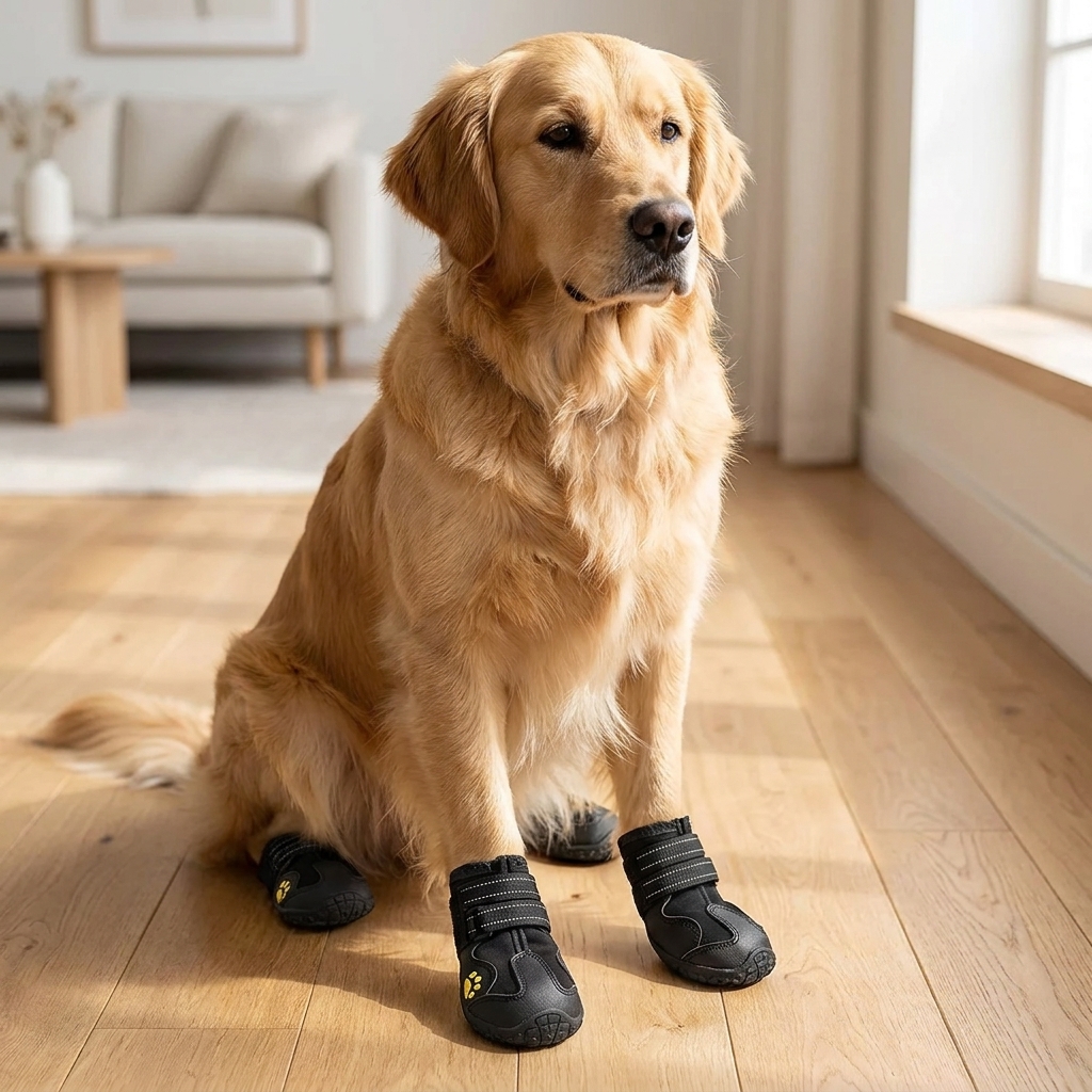 Waterproof Anti-Slip Dog Boots (4 Pack)