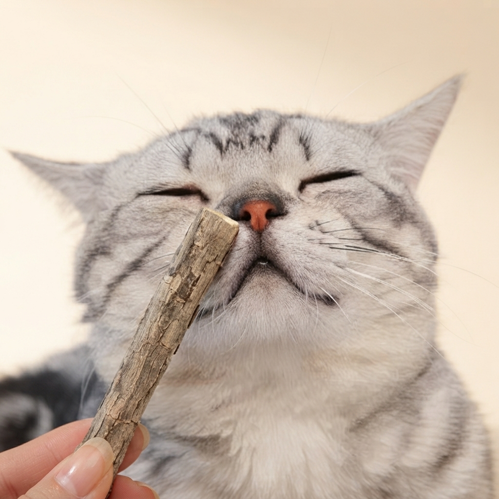 Catnip Natural Matatabi Cat Chew Sticks (20 Pack)