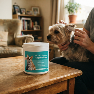 Pet Ear Cleaning Wipes for Dogs & Cats