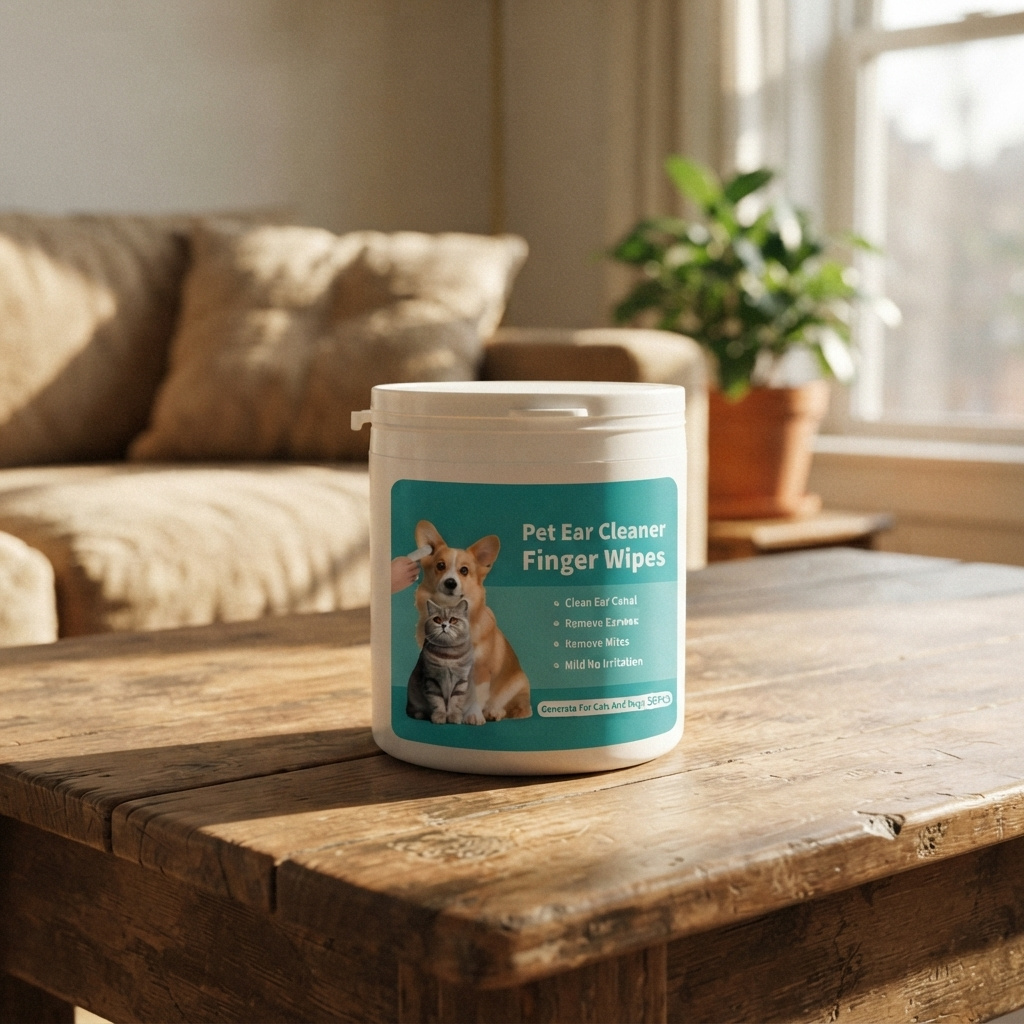 Pet Ear Cleaning Wipes for Dogs & Cats