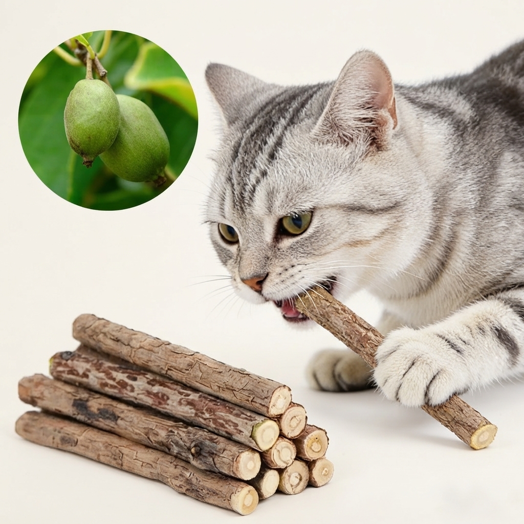 Catnip Natural Matatabi Cat Chew Sticks (20 Pack)