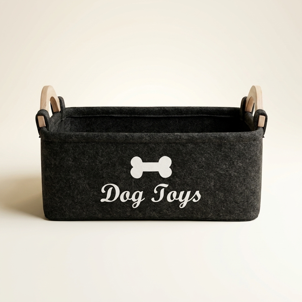 Foldable Pet Storage Basket