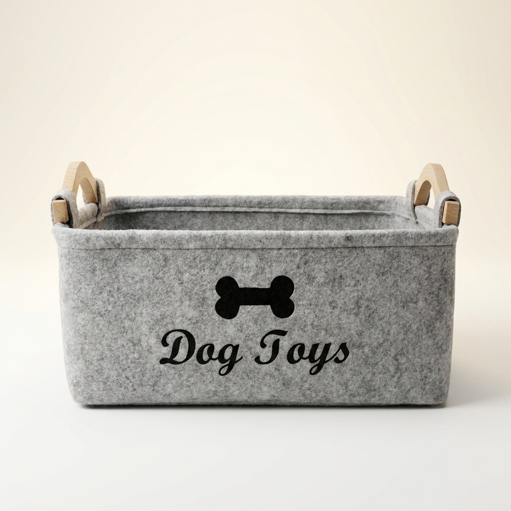 Foldable Pet Storage Basket