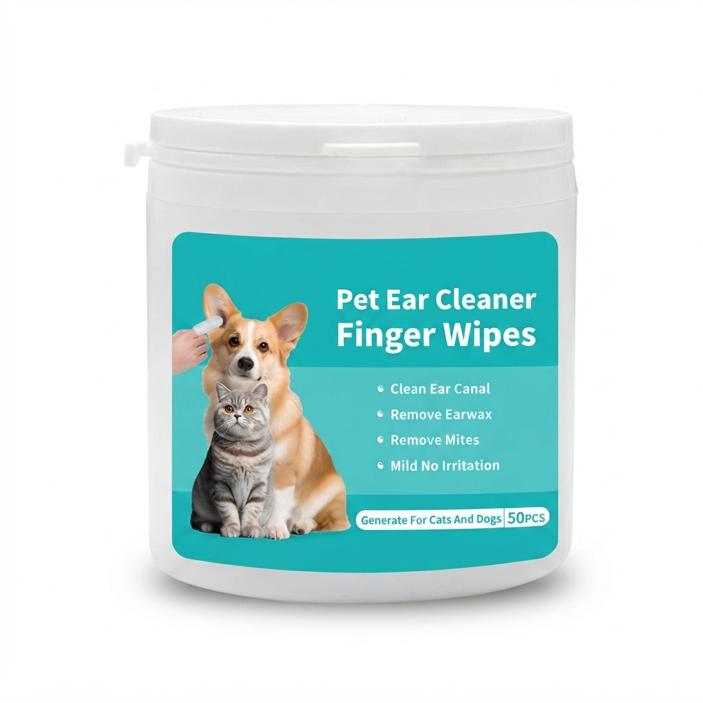 Pet Ear Cleaning Wipes for Dogs & Cats