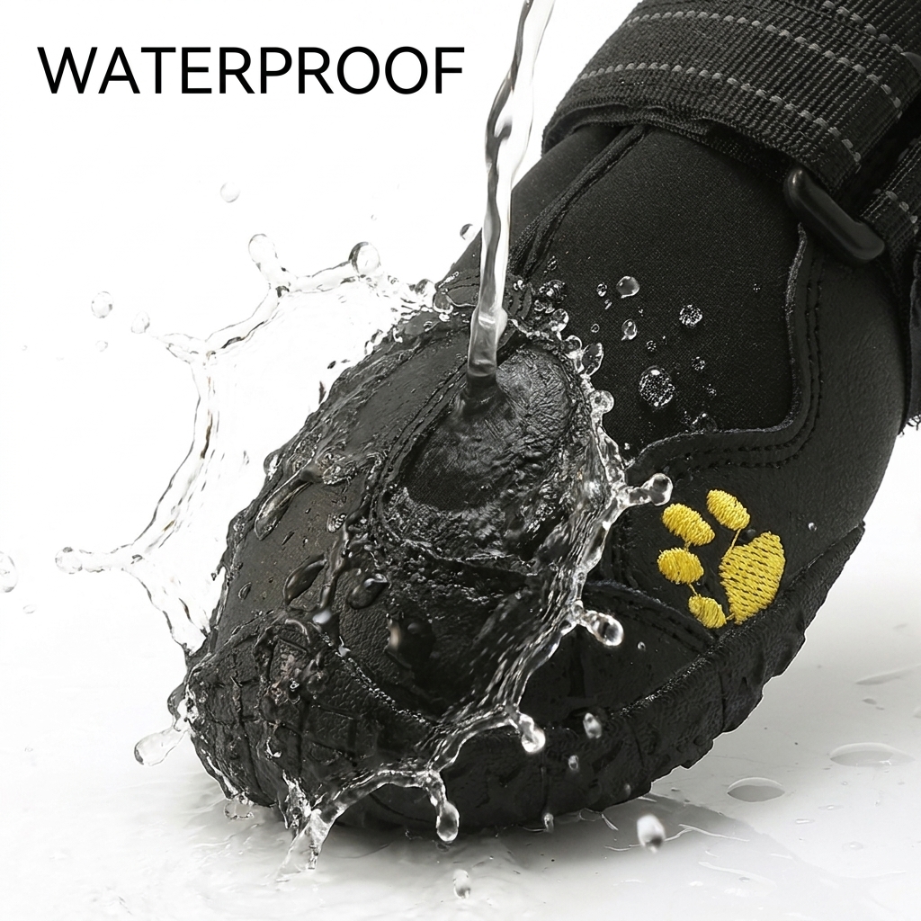 Waterproof Anti-Slip Dog Boots (4 Pack)