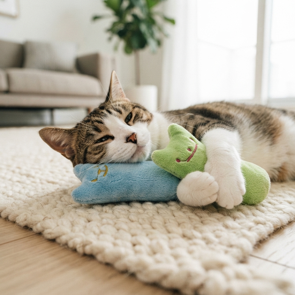 Interactive Catnip Toy for Indoor Cats