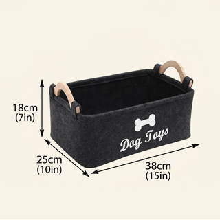 Foldable Pet Storage Basket