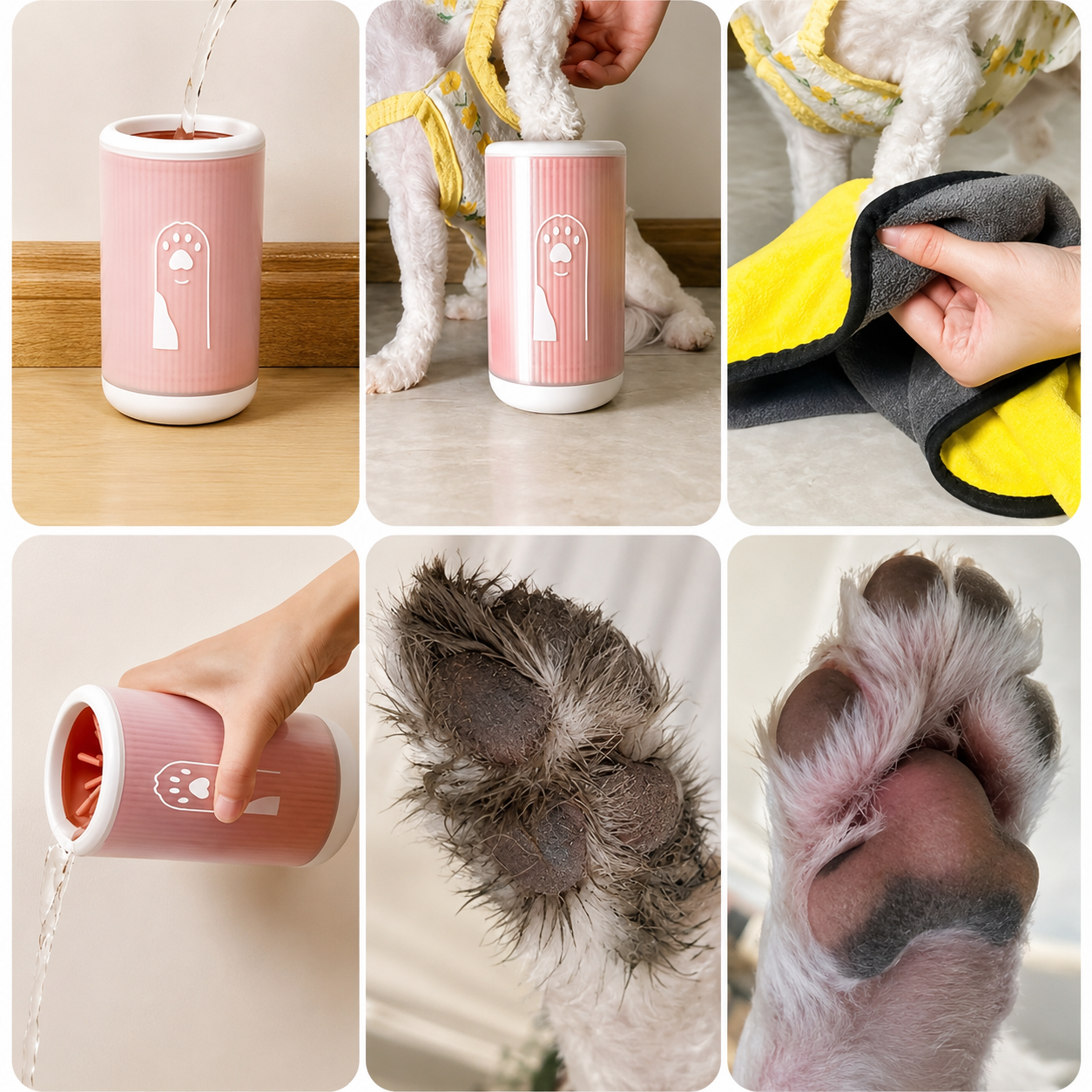 Paw Wash Cleaner Cup